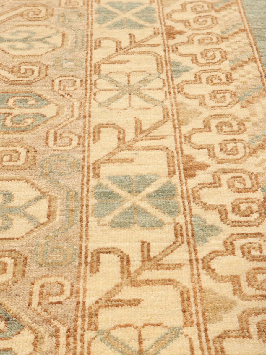 242x300 см, Афганистан, Зиглер, Wool, оранжевый — вид 6