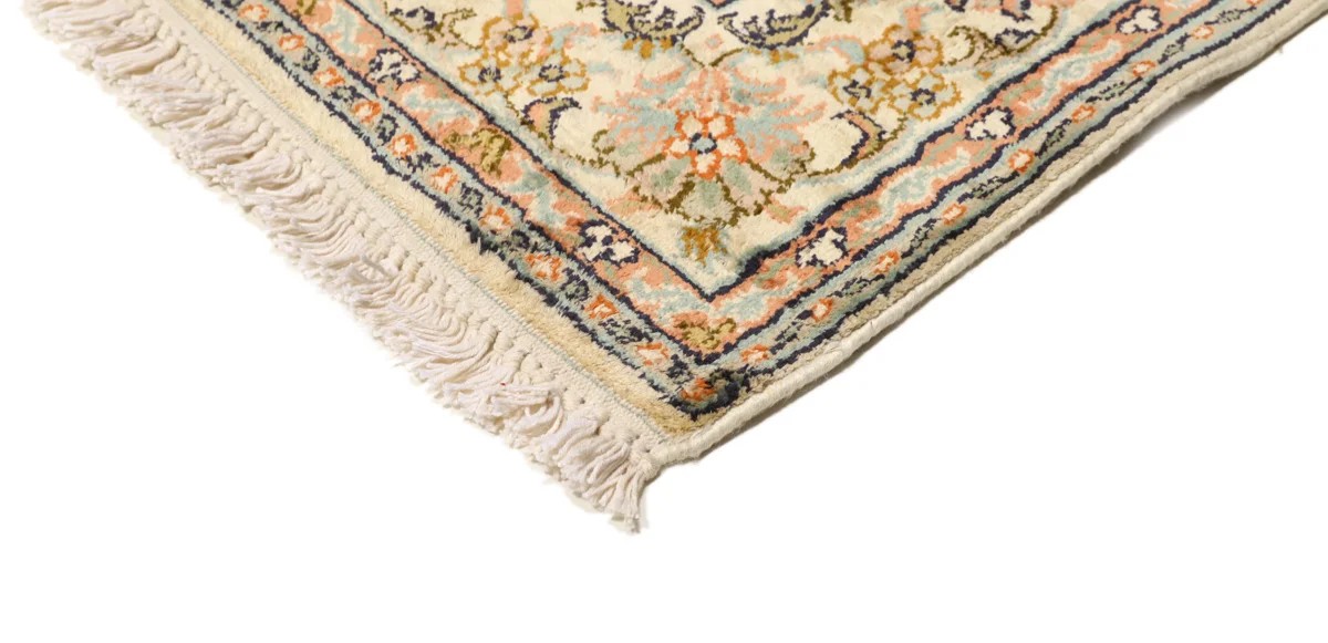 98x152 см, Индия, Шёлк, Silk, оранжевый — вид 4