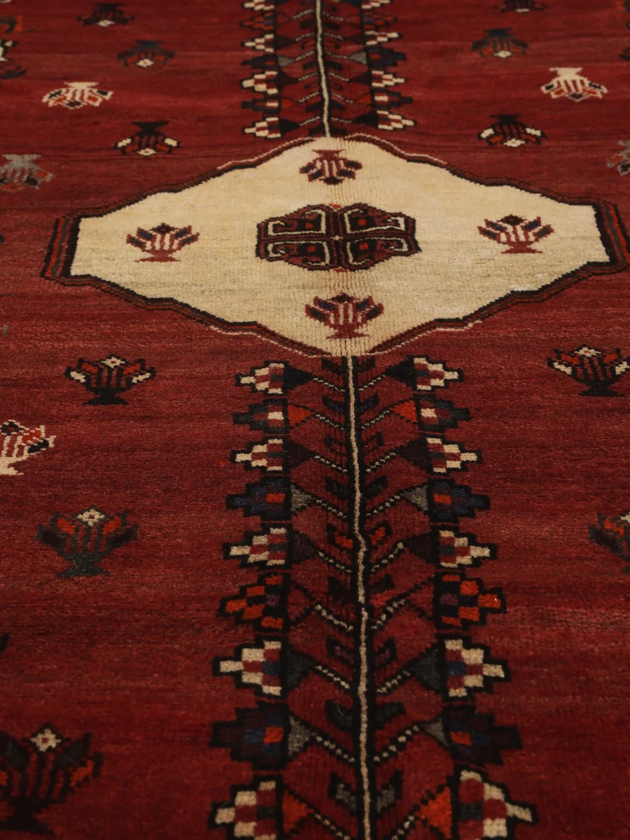 156x255 см, Иран, Кашкай, Wool, чёрный — вид 6