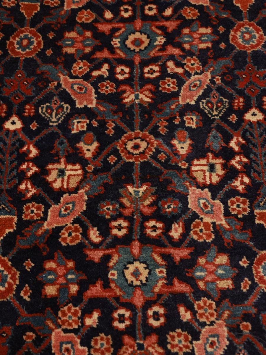 219x320 см, Иран, Сарук, Wool, чёрный — вид 4