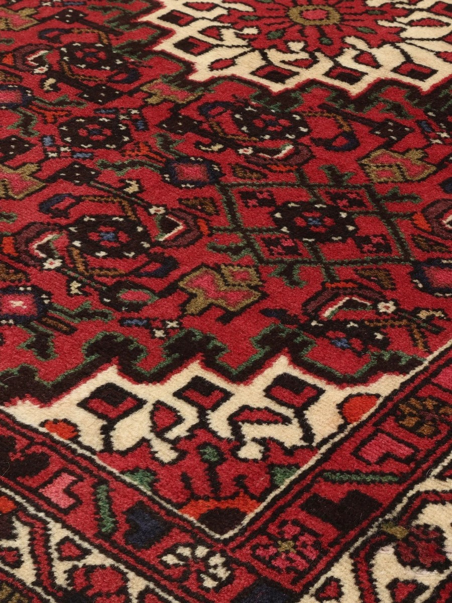 100x130 см, Иран, Восточные, Wool, красный — вид 3
