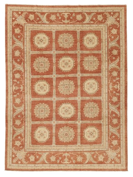 269x364 см, Пакистан, Афган, Wool, оранжевый