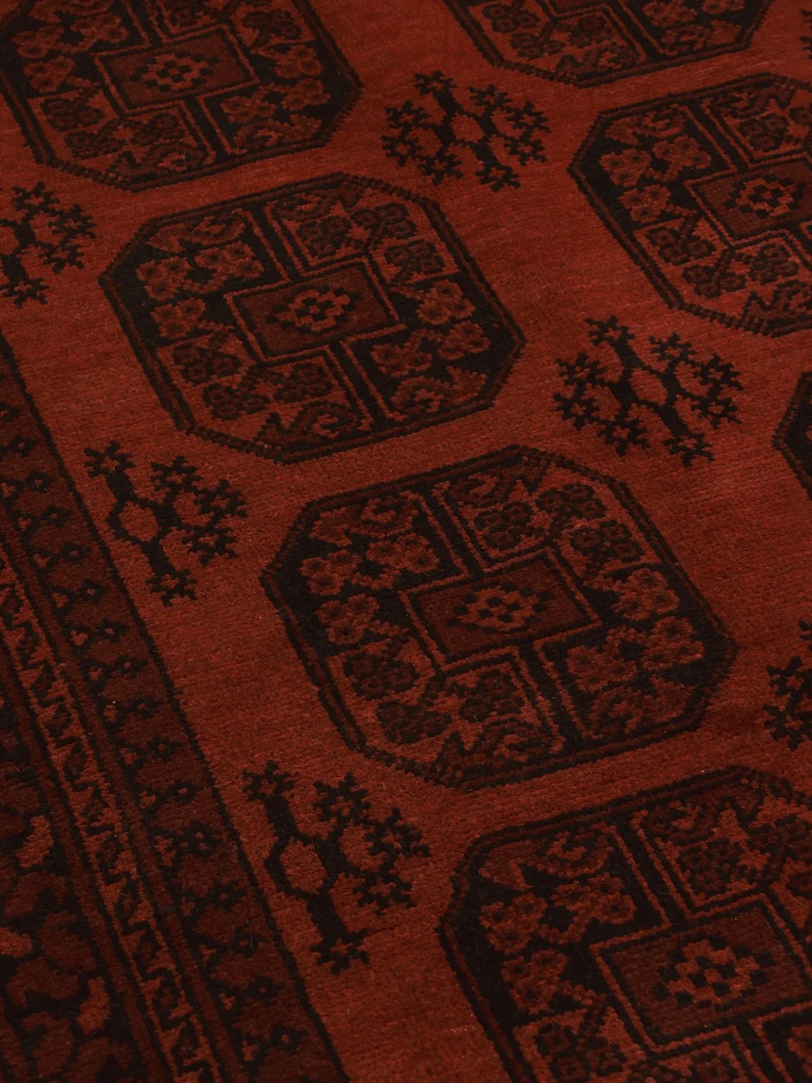 193x288 см, Афганистан, Афган / Пакистан, Wool, чёрный — вид 4