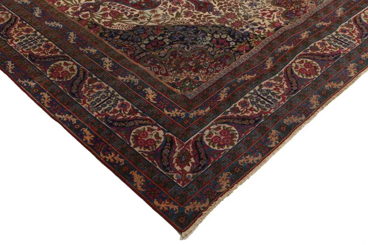 340x497 см, Иран, Винтаж, Wool, красный — вид 4