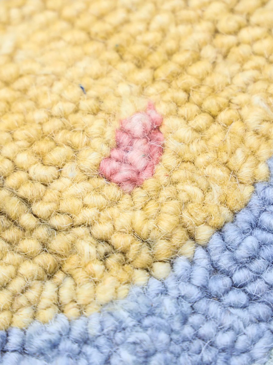140x200 см, Индия, Современные, Wool, синий — вид 2