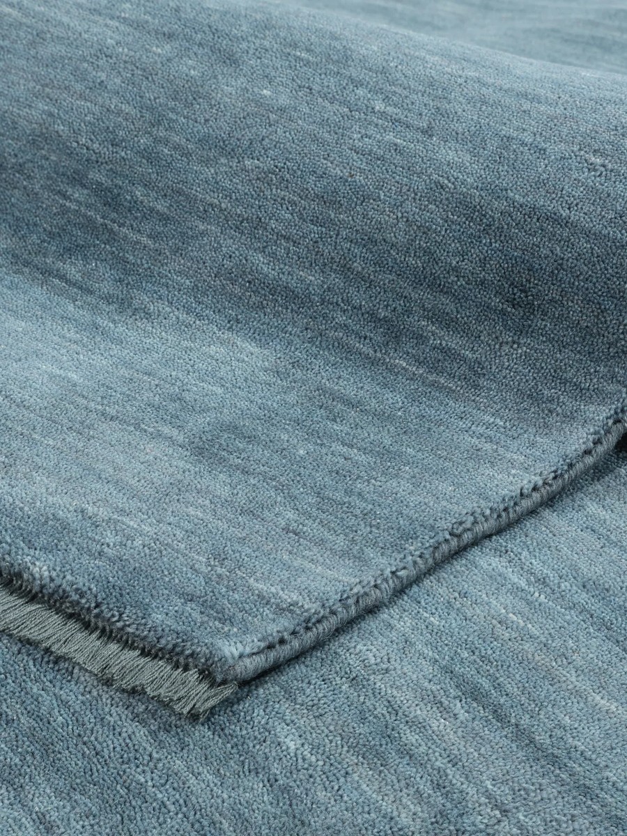 250x250 см, Индия, Современные, Wool, Dark teal