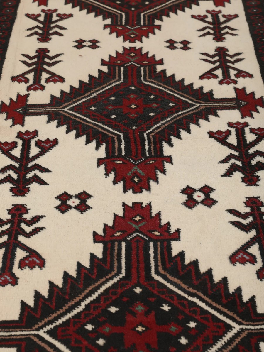 103x194 см, Иран, Балучи, Wool, чёрный — вид 5