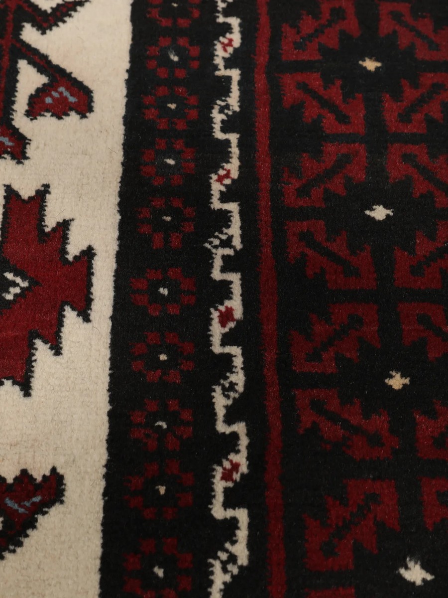103x194 см, Иран, Балучи, Wool, чёрный — вид 6