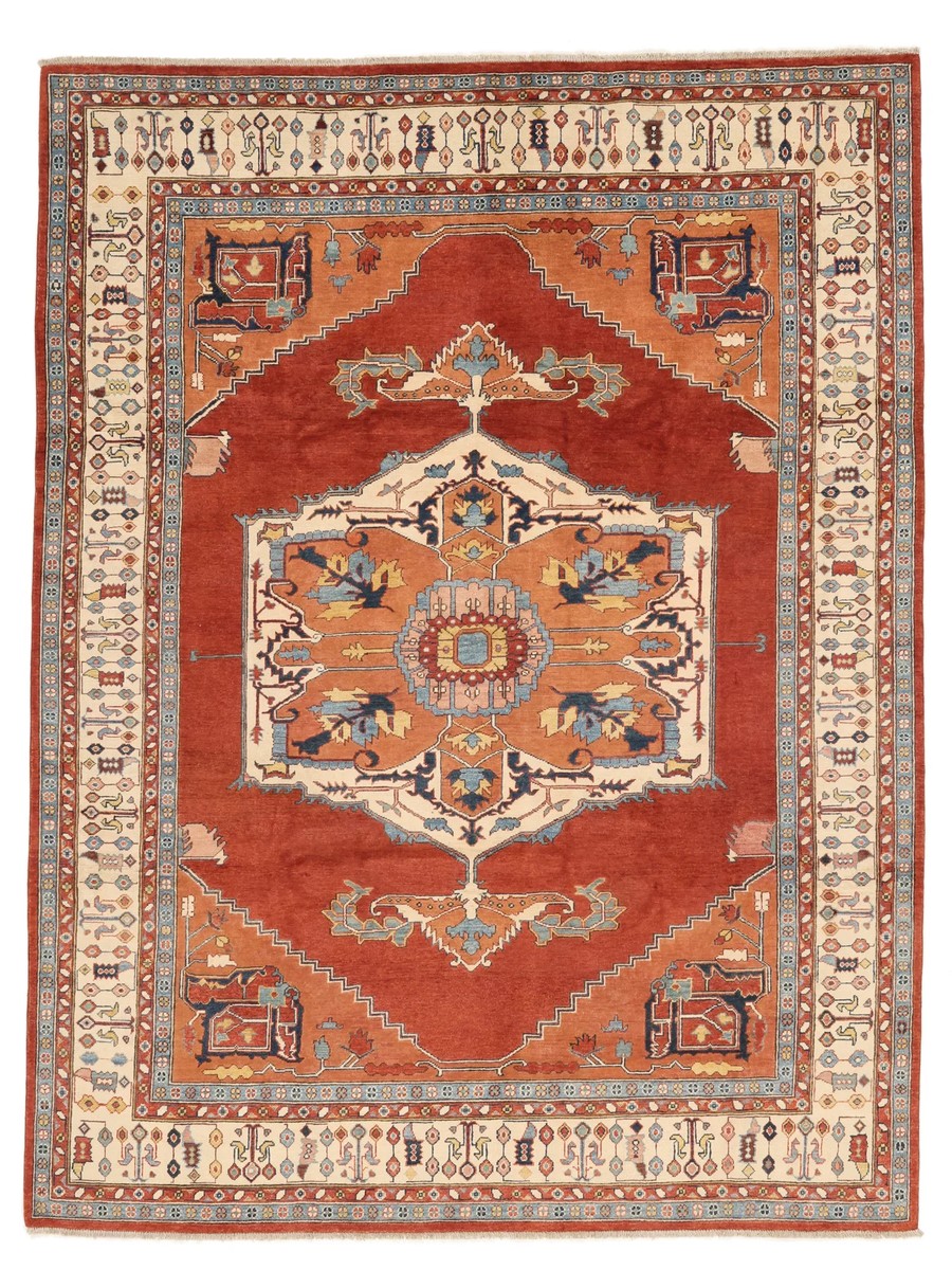 246x324 см, Афганистан, Казак, Wool, красный