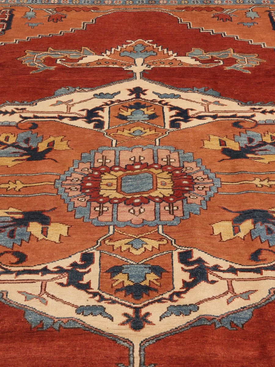 246x324 см, Афганистан, Казак, Wool, красный — вид 4