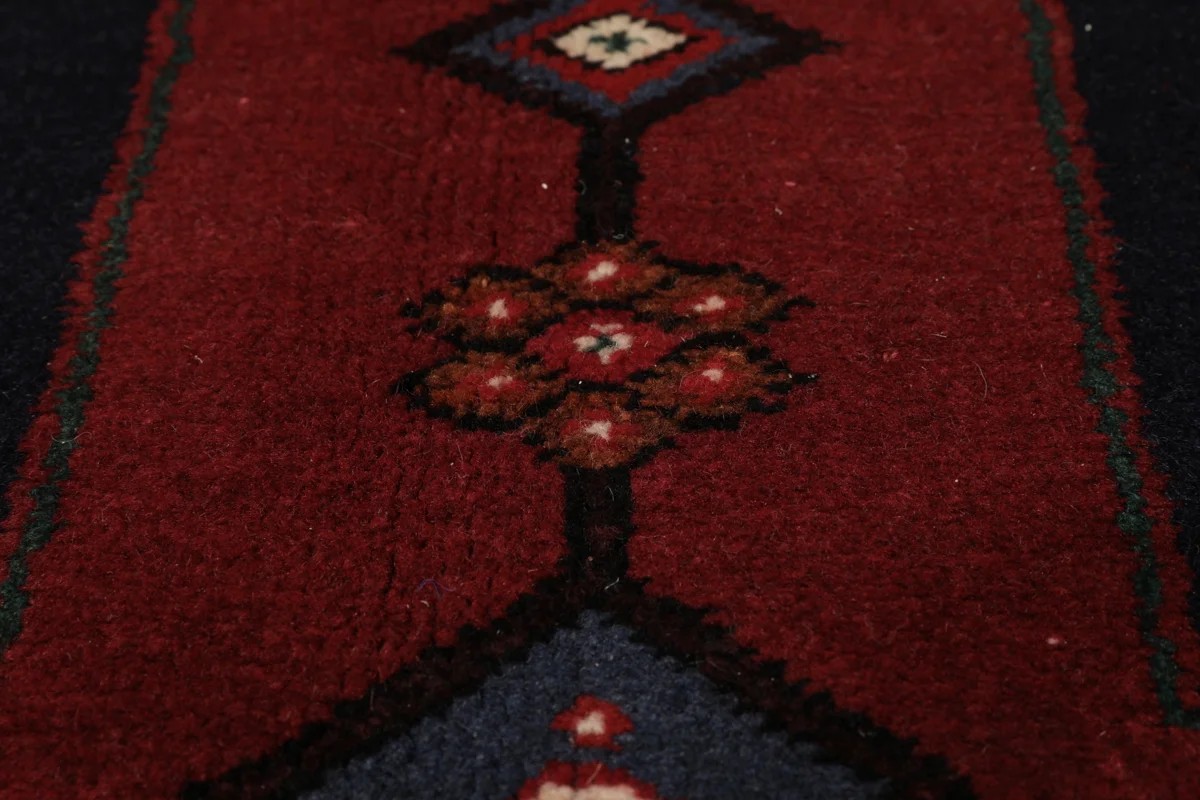 157x390 см, Иран, Хамадан, Wool, чёрный — вид 8