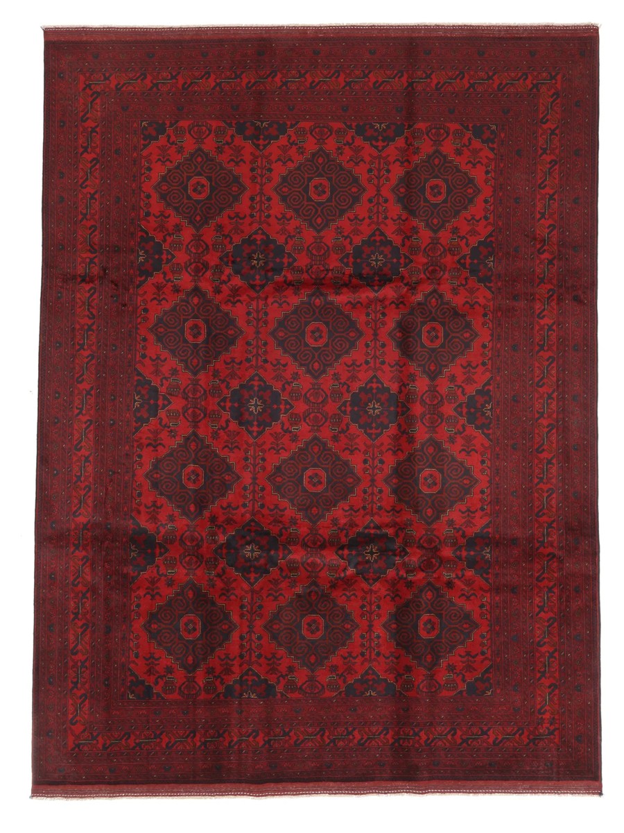 253x340 см, Афганистан, Афган / Пакистан, Wool, чёрный