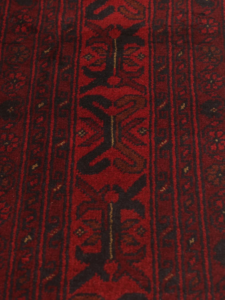 253x340 см, Афганистан, Афган / Пакистан, Wool, чёрный — вид 5