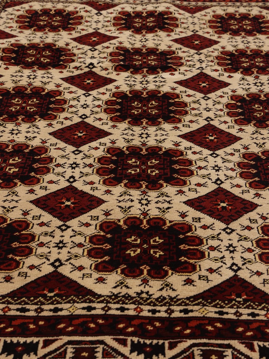 141x190 см, Афганистан, Восточные, Wool, чёрный — вид 4