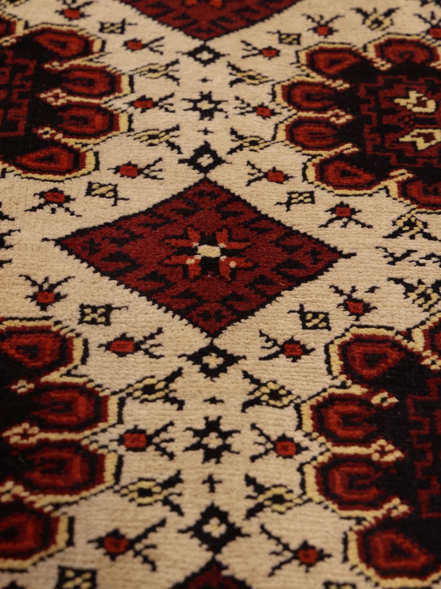 141x190 см, Афганистан, Восточные, Wool, чёрный — вид 5