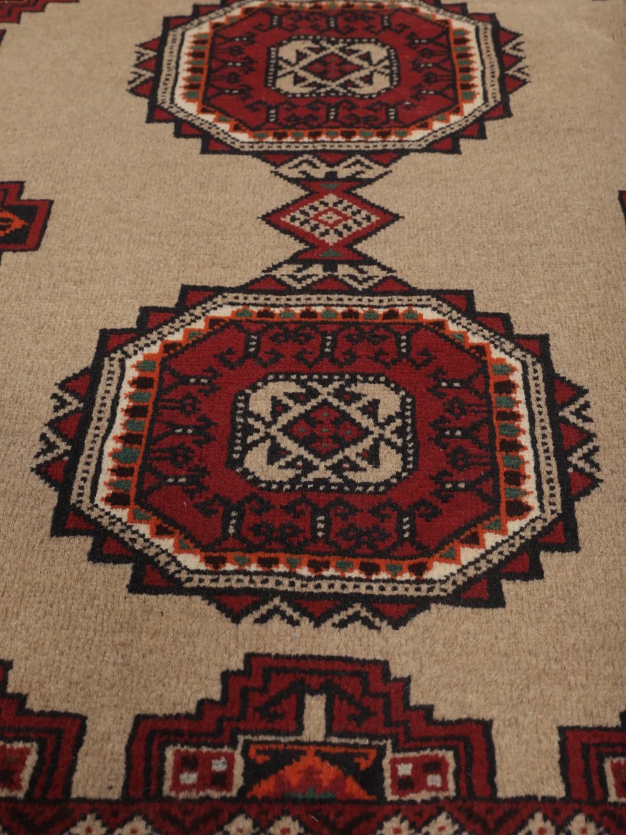102x207 см, Иран, Балучи, Wool, чёрный — вид 5