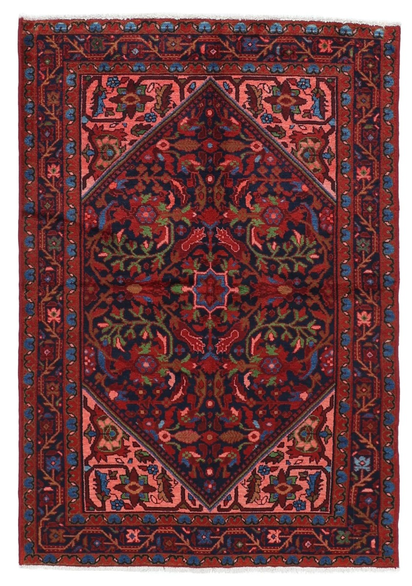 136x200 см, Иран, Восточные, Wool, чёрный