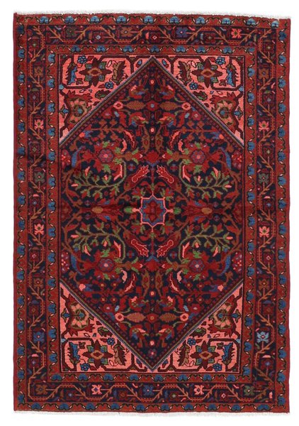 136x200 см, Иран, Восточные, Wool, чёрный