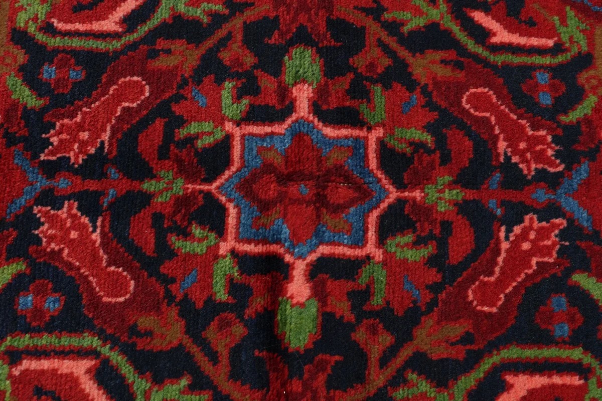 136x200 см, Иран, Восточные, Wool, чёрный — вид 2