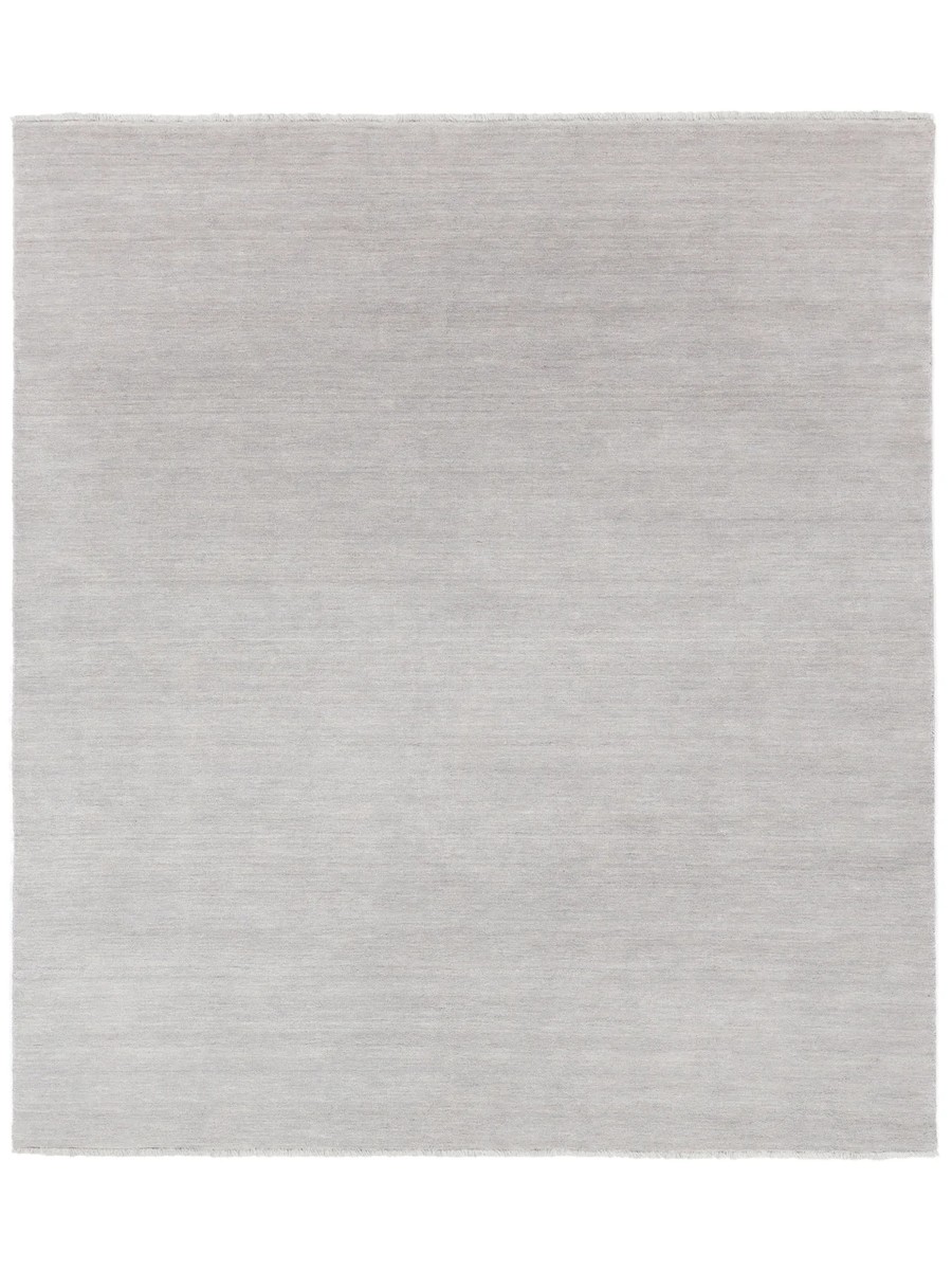 250x300 см, Индия, Однотонные, Wool, серый