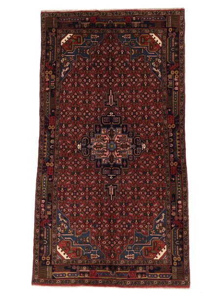 138x260 см, Иран, Восточные, Wool, чёрный