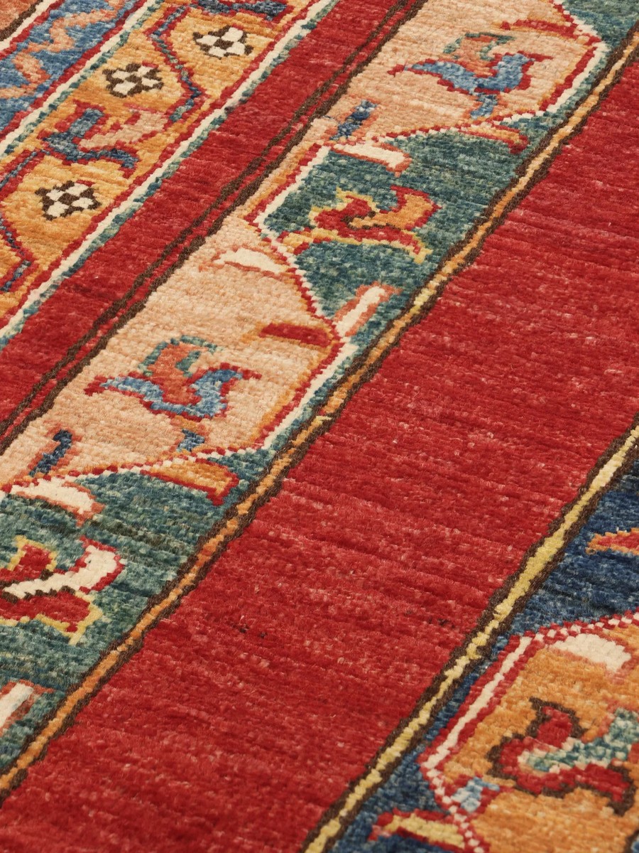 135x188 см, Афганистан, Восточные, Wool, чёрный — вид 5
