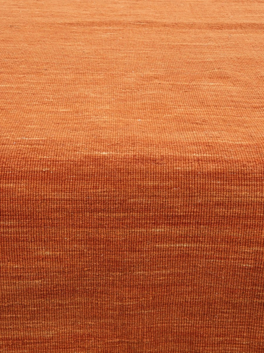 Ø200 см, Индия, Килимы, Wool, оранжевый — вид 5
