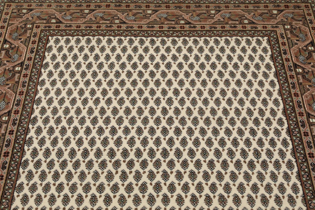 120x184 см, Индия, Восточные, Wool, коричневый — вид 3