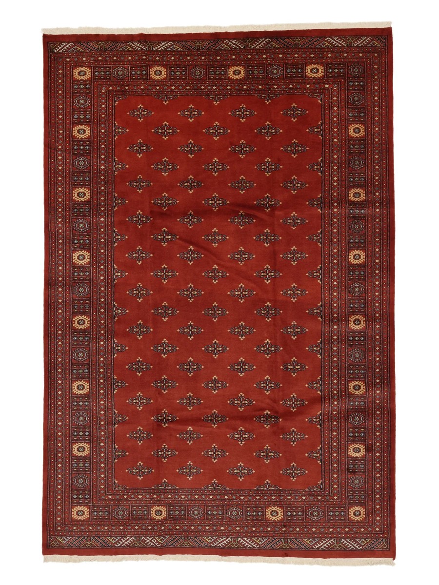 203x303 см, Пакистан, Афган / Пакистан, Wool, чёрный