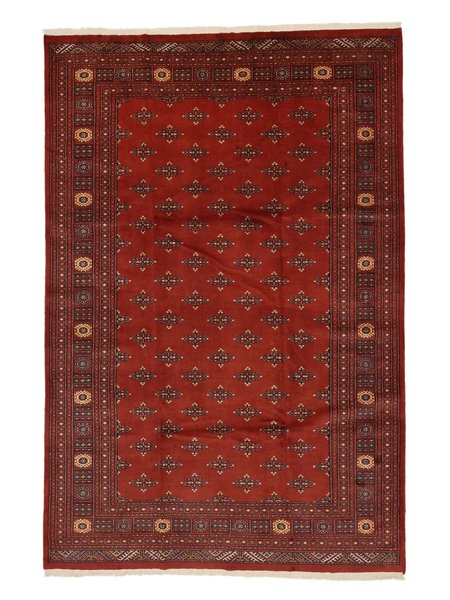 203x303 см, Пакистан, Афган / Пакистан, Wool, чёрный