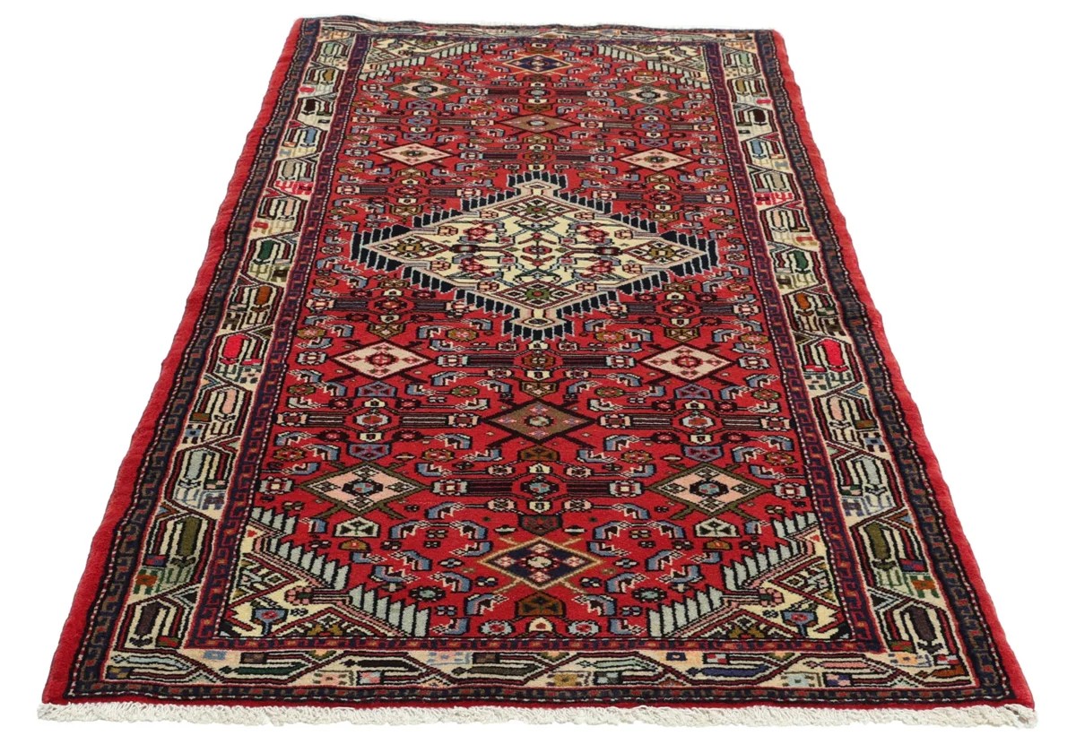 85x205 см, Иран, Восточные, Wool, красный — вид 2