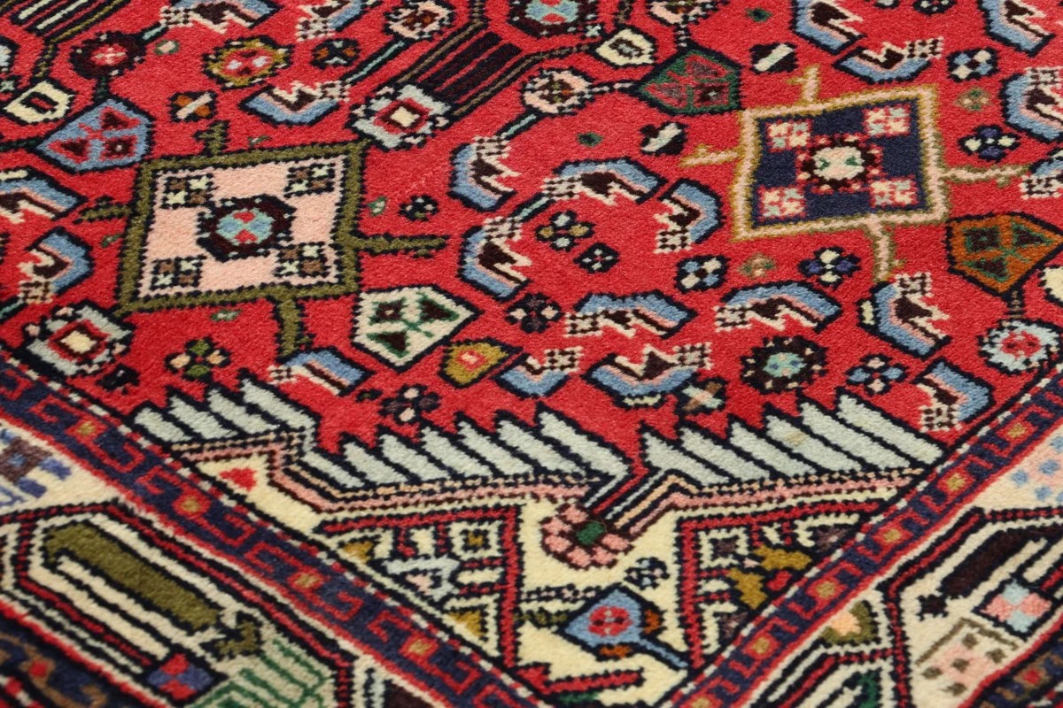 85x205 см, Иран, Восточные, Wool, красный — вид 3