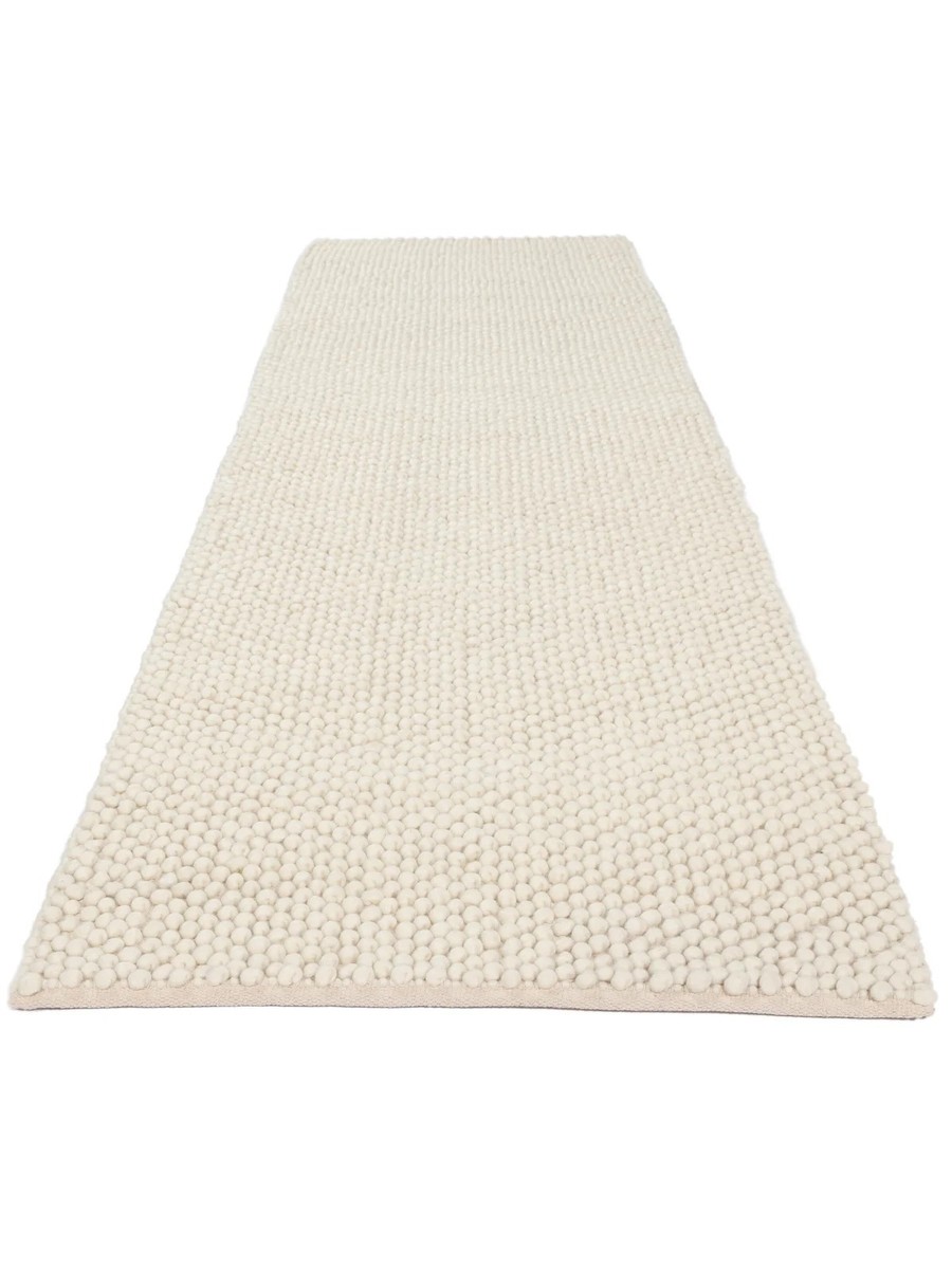 80x300 см, Индия, Современные, Wool, белый — вид 2
