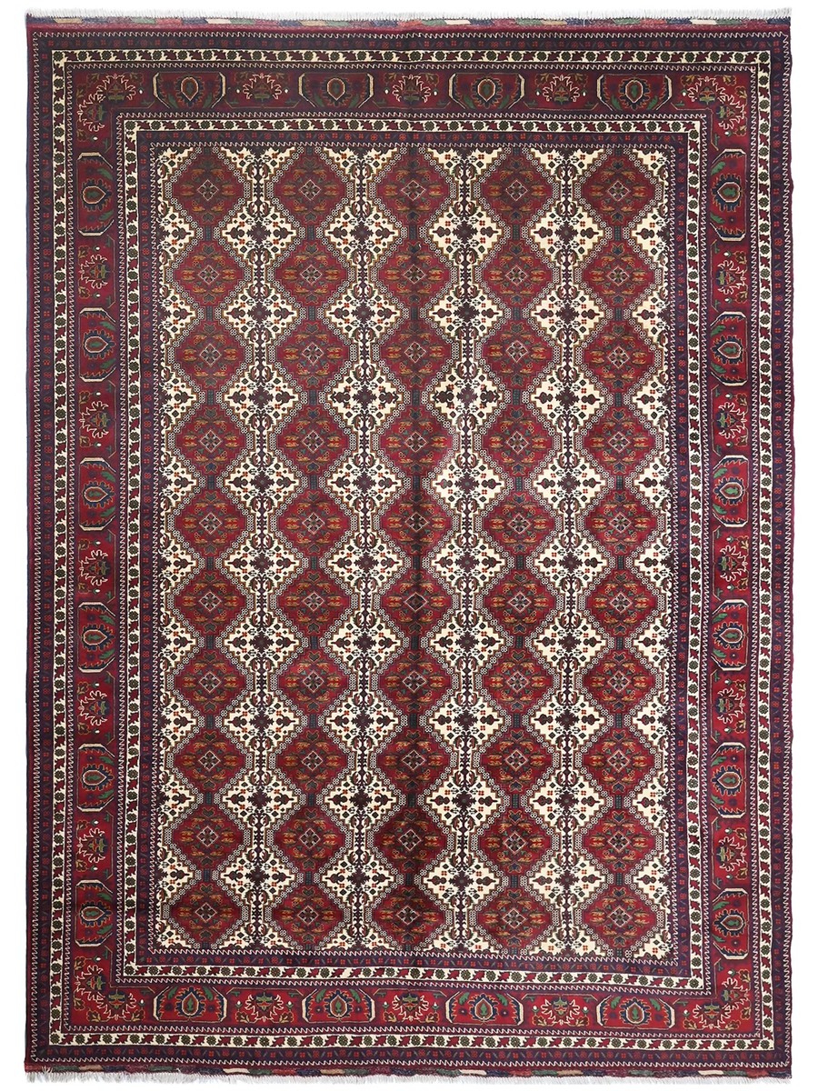 246x343 см, Афганистан, Афган / Пакистан, Wool, чёрный