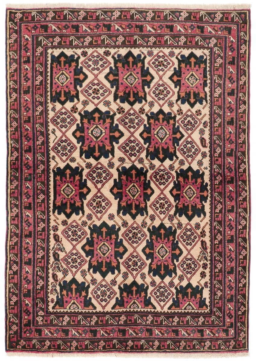 127x176 см, Иран, Восточные, Wool, чёрный
