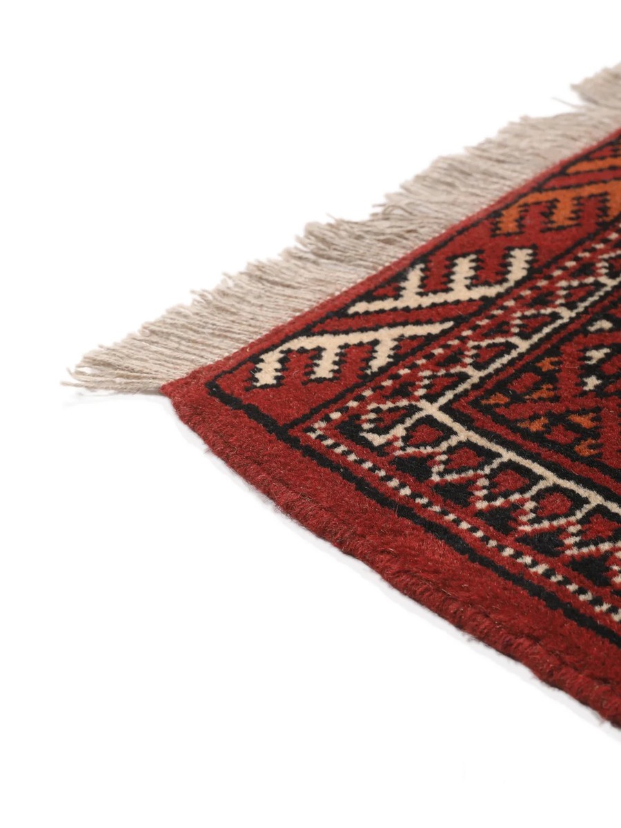 86x117 см, Иран, Восточные, Wool, оранжевый — вид 3