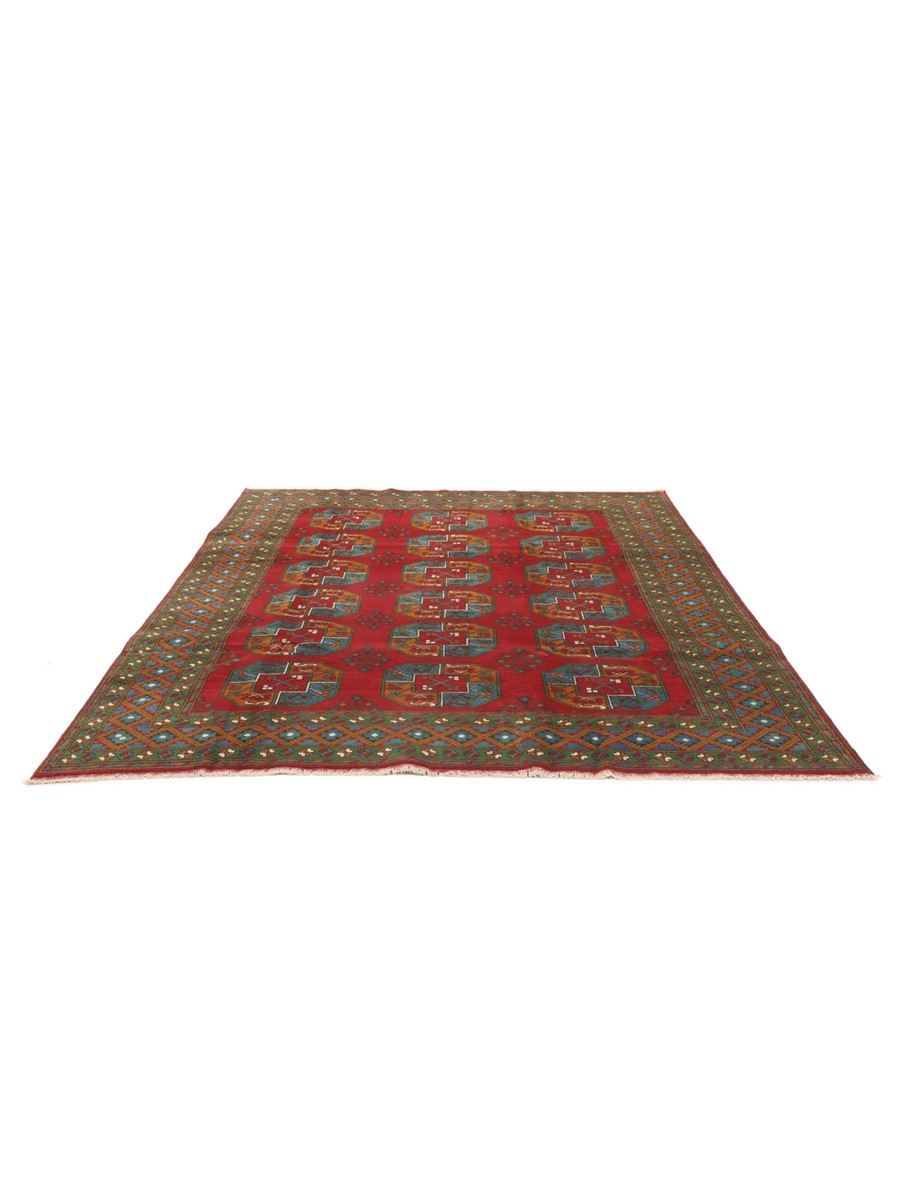 197x292 см, Афганистан, Афган / Пакистан, Wool, красный — вид 3