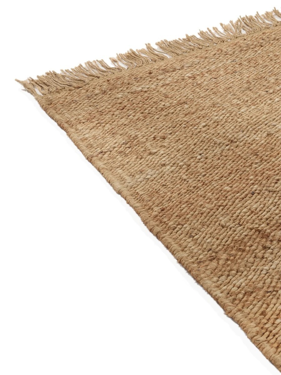 250x350 см, Индия, Килимы, 100% Jute, бежевый — вид 3