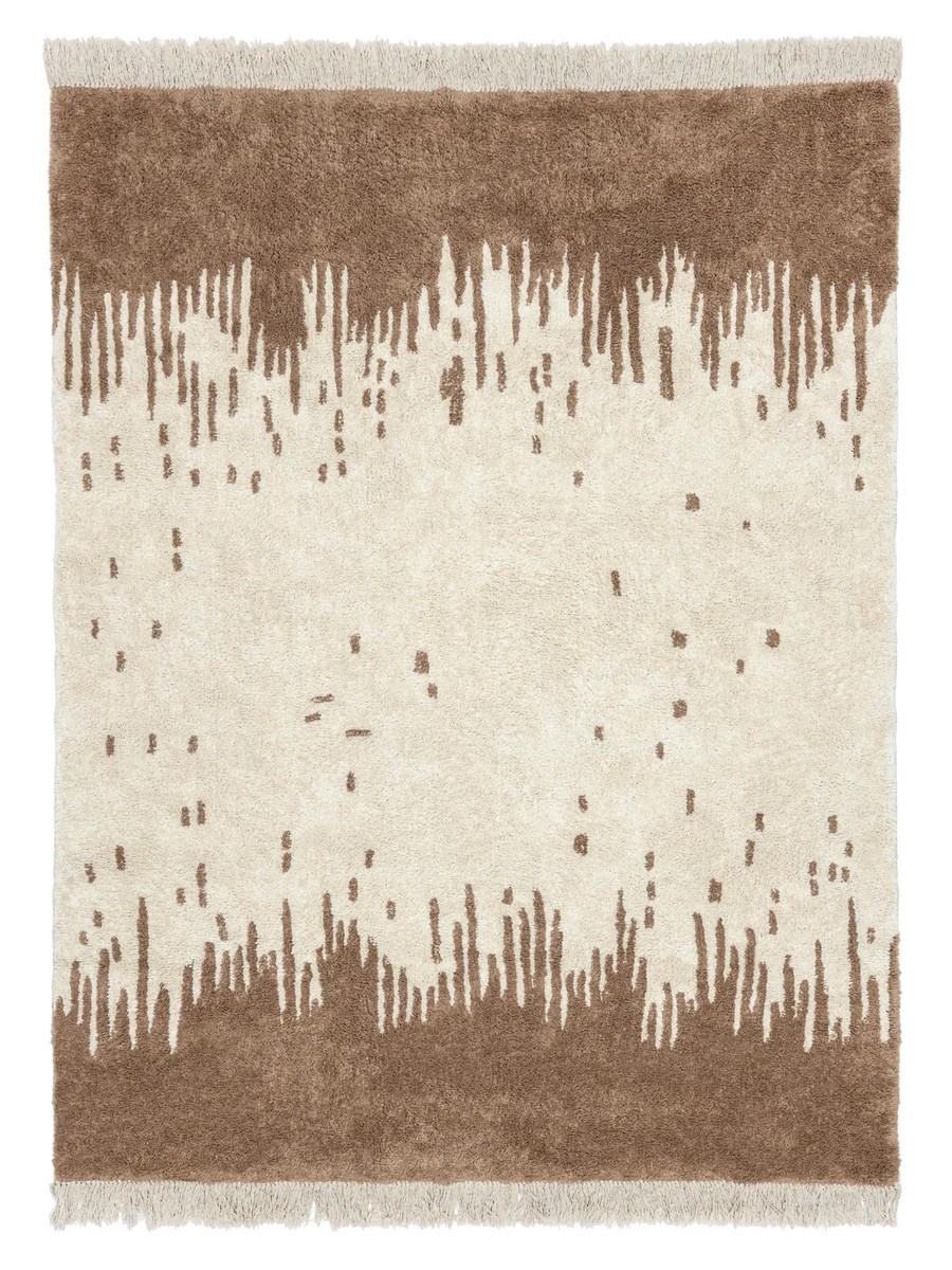 200x300 см, Индия, Современные, Cotton, белый