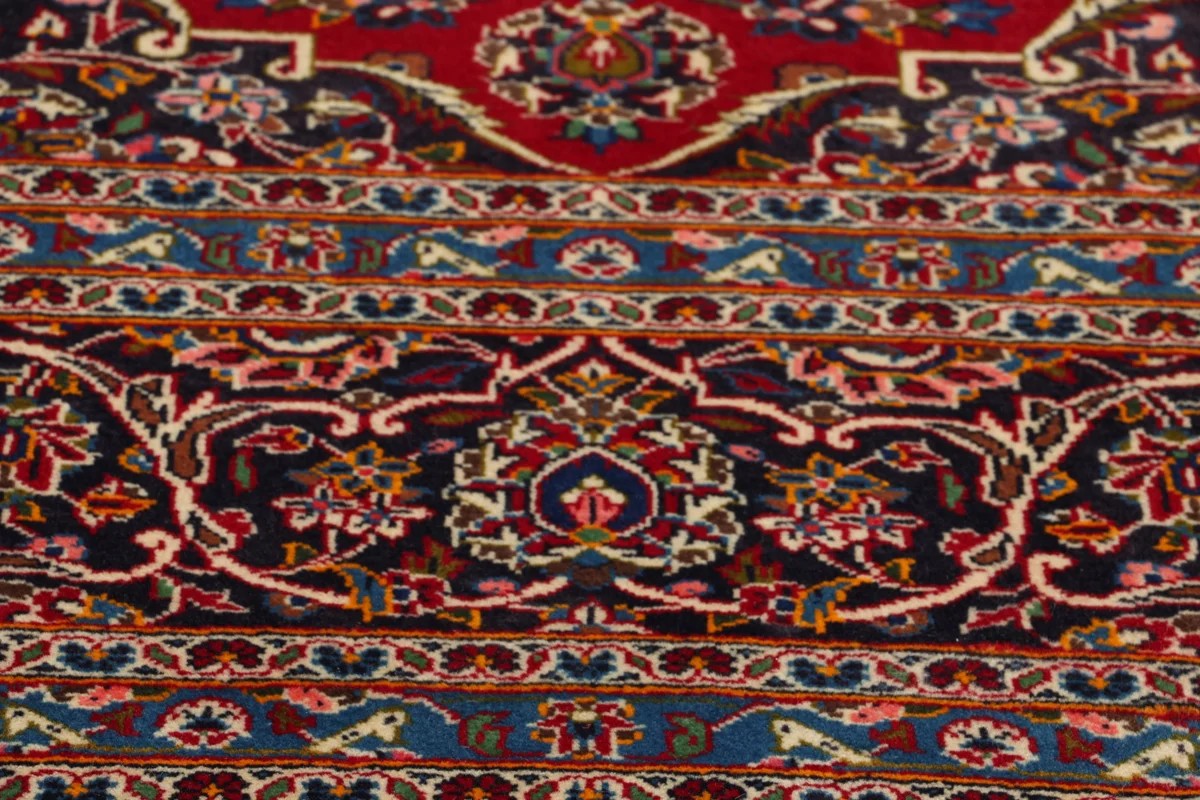 247x361 см, Иран, Кашан, Wool, красный — вид 2