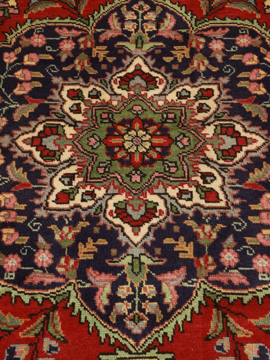 198x297 см, Иран, Табриз, Wool, чёрный — вид 3