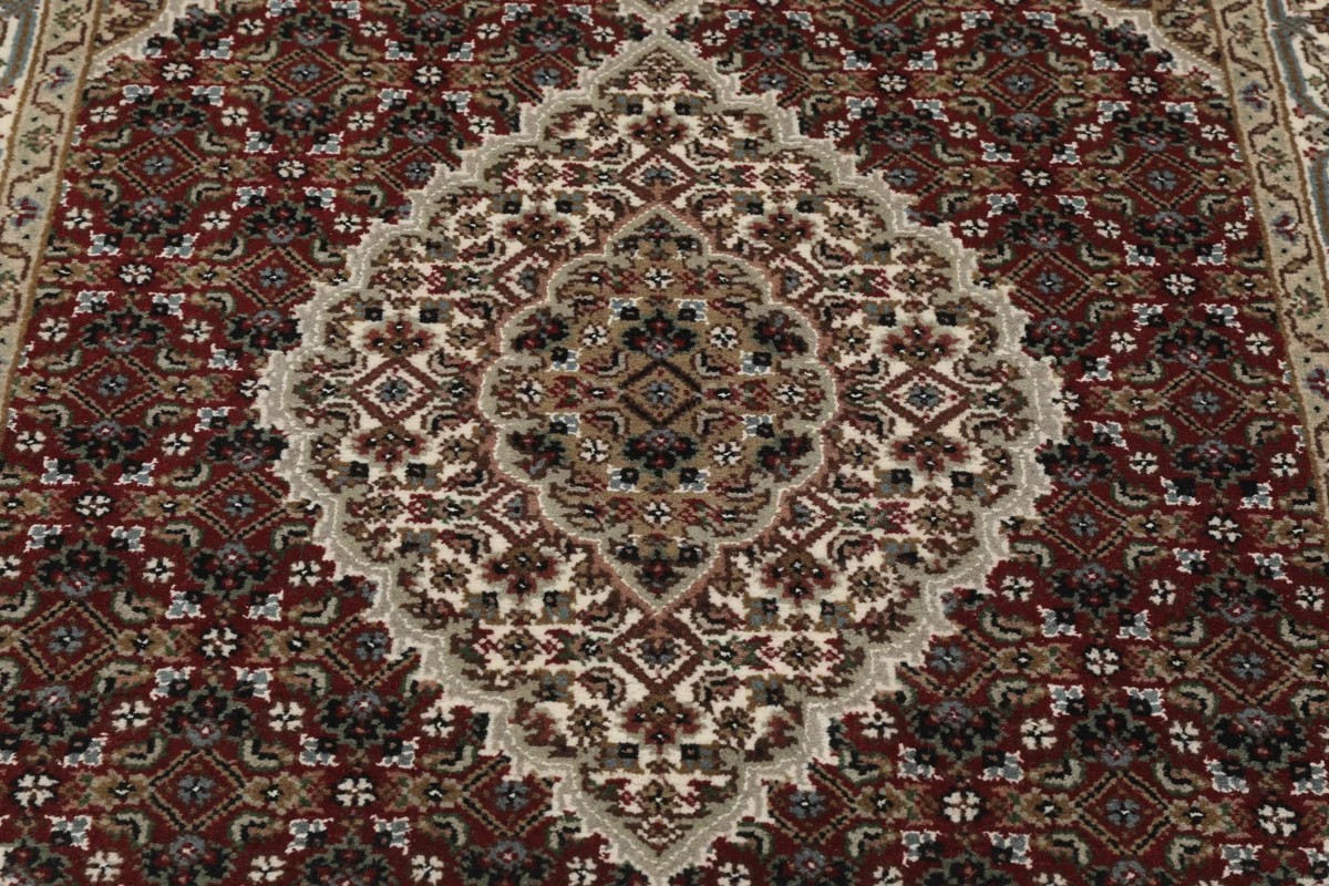 90x168 см, Индия, Табриз, Wool, чёрный — вид 2