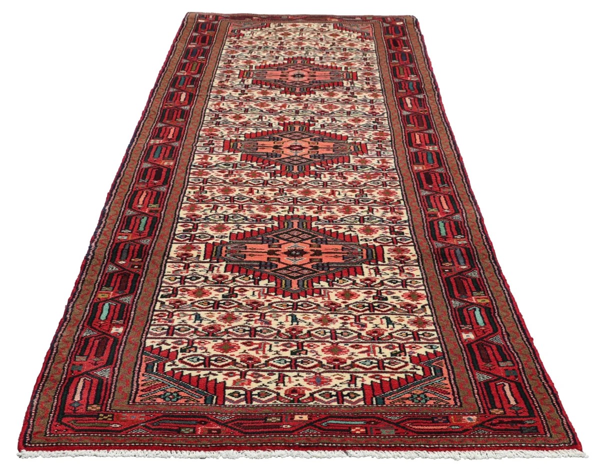 80x290 см, Иран, Хамадан, Wool, чёрный — вид 3