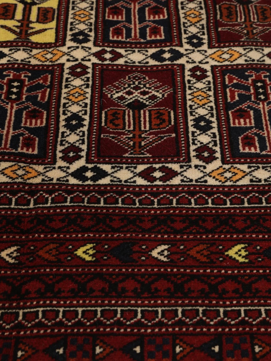 133x205 см, Иран, Восточные, Wool, чёрный — вид 5