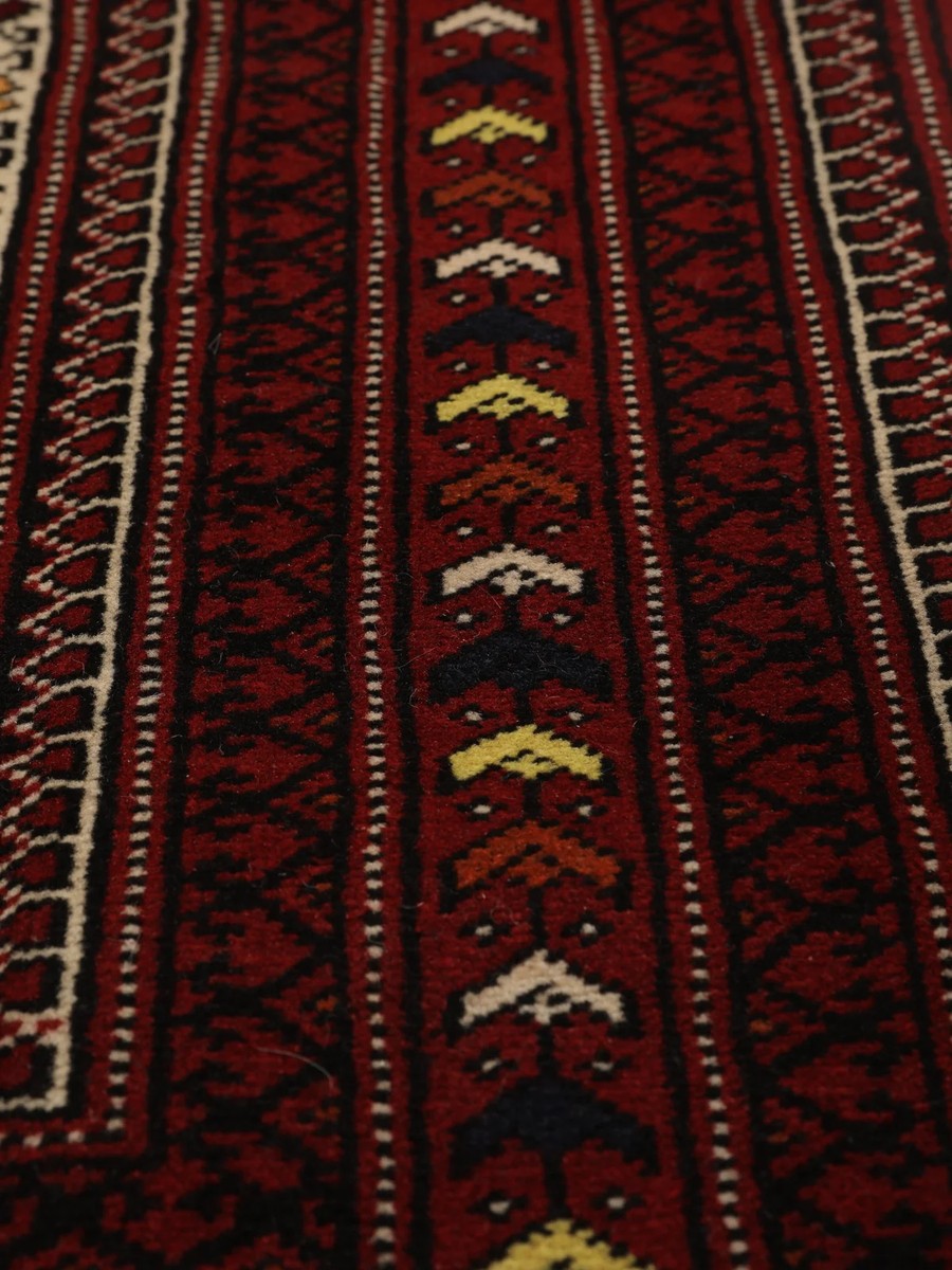 133x205 см, Иран, Восточные, Wool, чёрный — вид 6