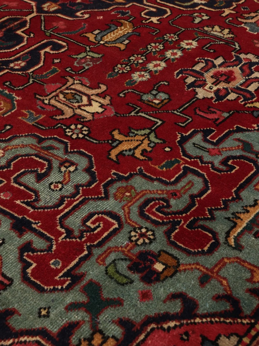 147x235 см, Иран, Табриз, Wool, чёрный — вид 4
