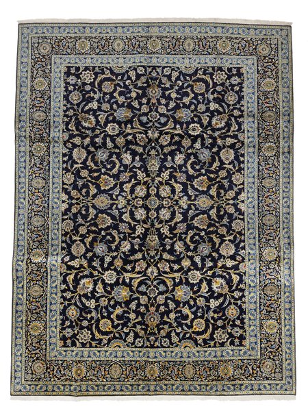 296x400 см, Иран, Кашан, Wool, чёрный
