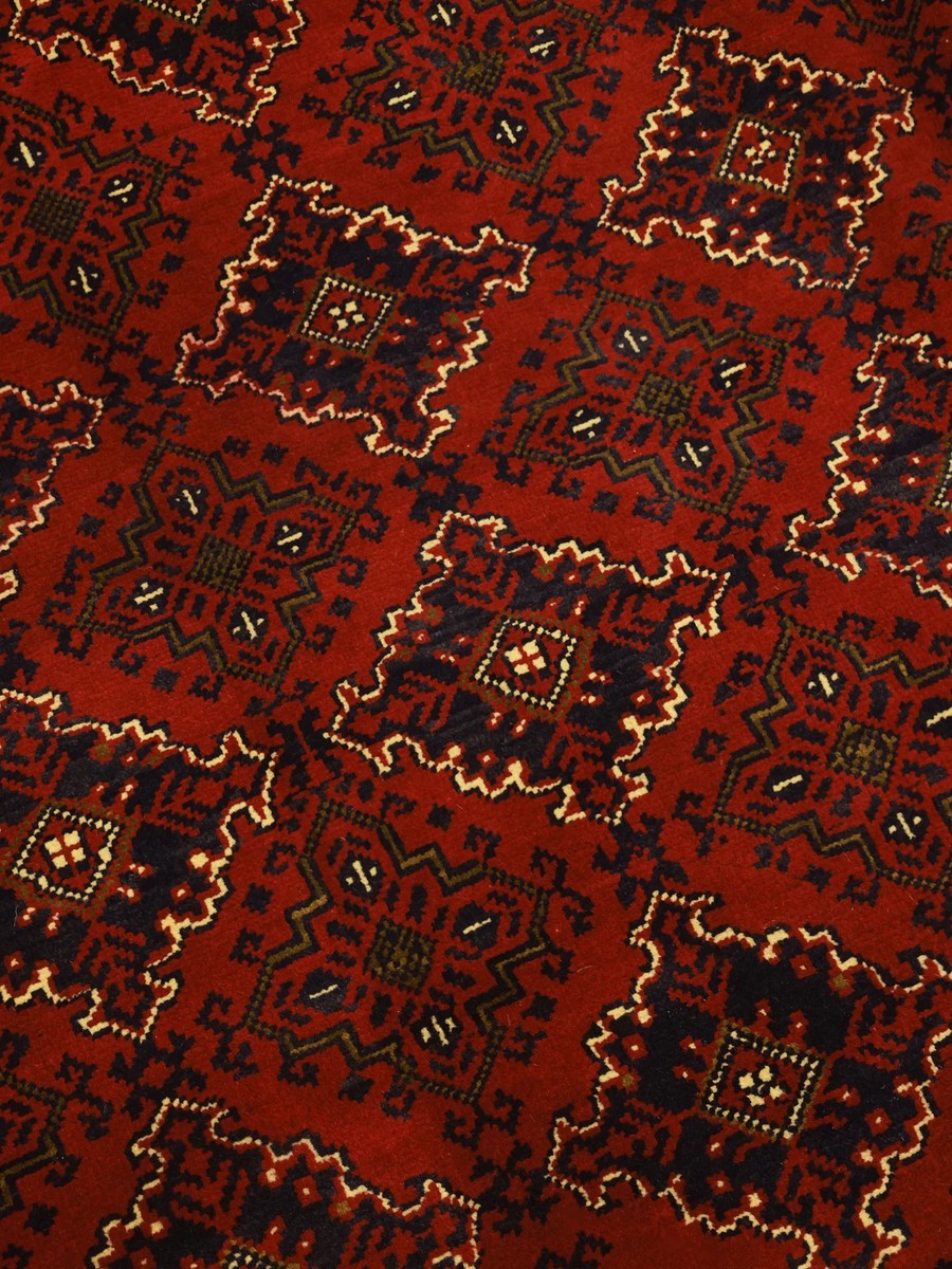 198x298 см, Афганистан, Афган / Пакистан, Wool, чёрный — вид 4