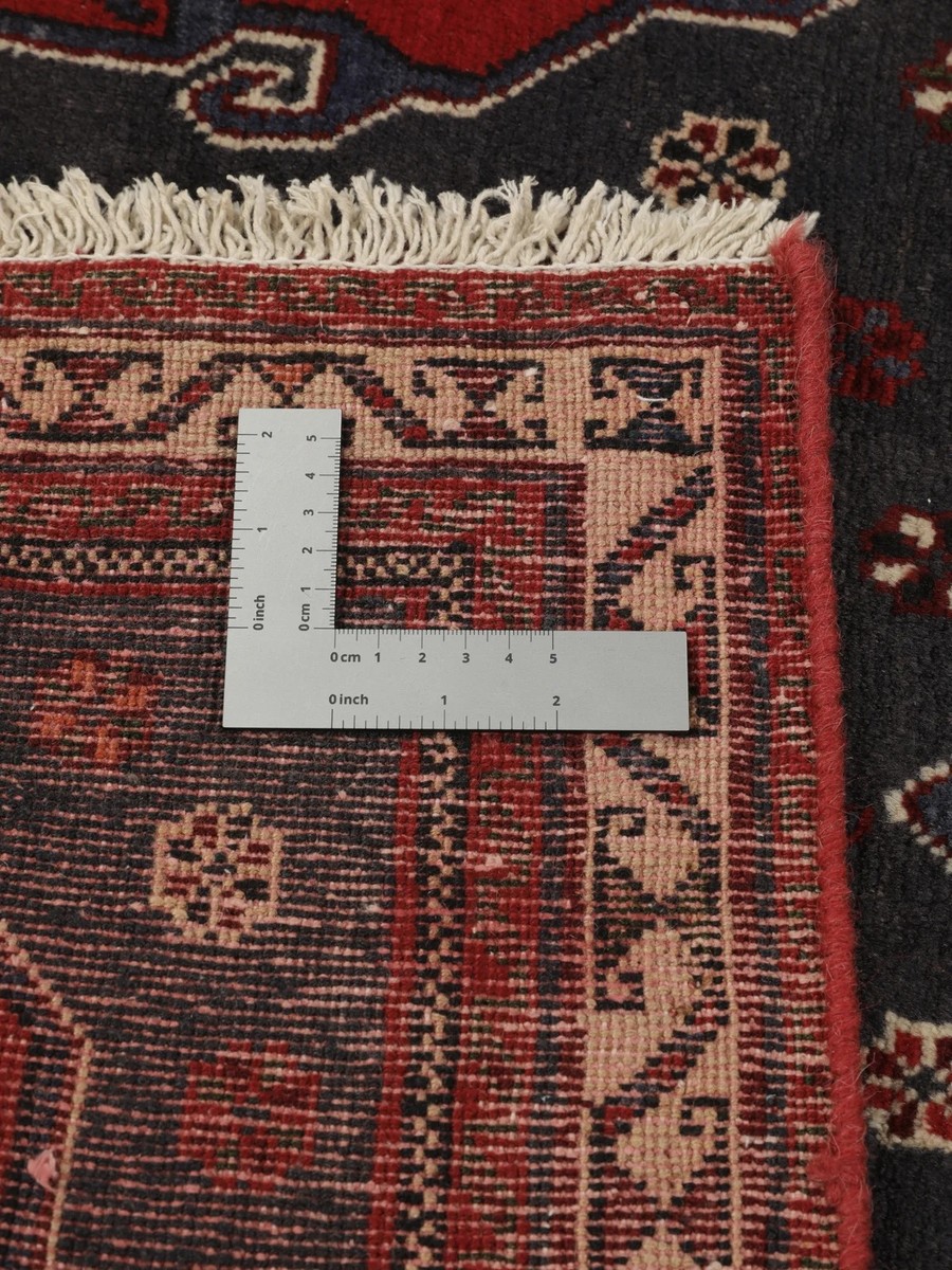 105x255 см, Иран, Восточные, Wool, чёрный — вид 10