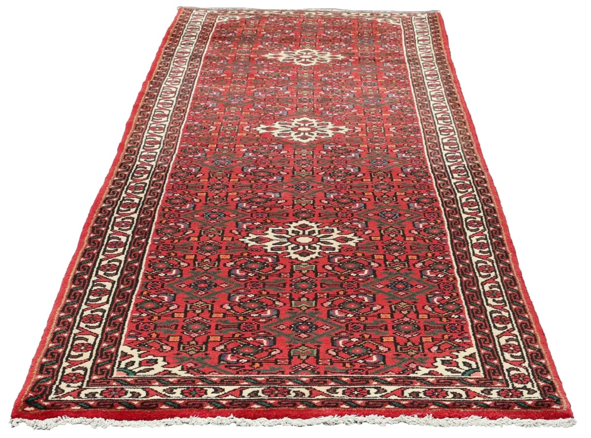 84x285 см, Иран, Восточные, Wool, красный — вид 2